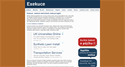 Desktop Screenshot of exekuce.anopujcka.cz